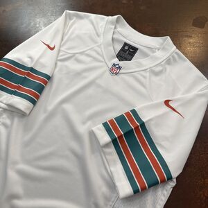 Men's Nike NFL Miami Dolphins Blank Rep Jersey size small Sportswear Football